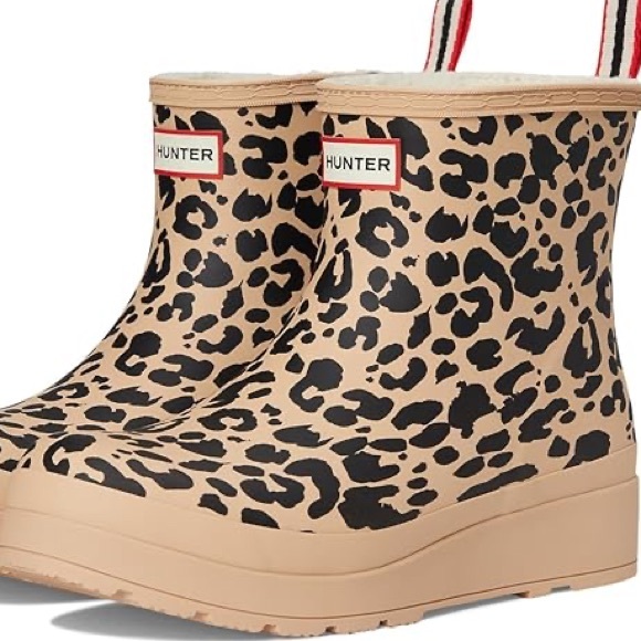 Like New! HUNTER Insulated Vegan Shearling Boots - Picture 2 of 8